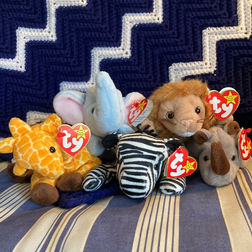 Beanie Babies- Safari Collection